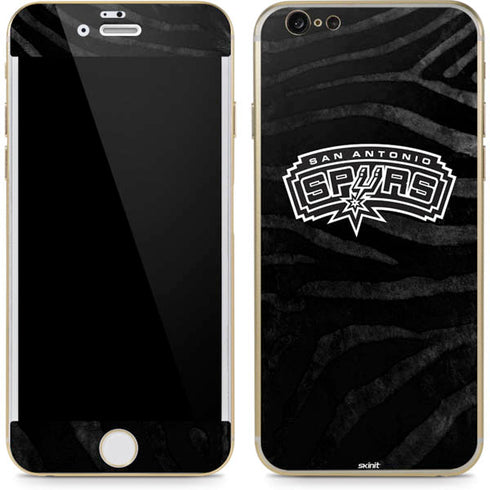 NBA San Antonio Spurs Black Animal Print iPhone 6/6s Skin