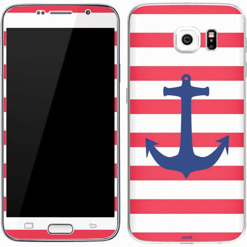 Nautical Stripes Galaxy S7 Skin