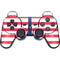 Nautical Stripes PS3 Dual Shock wireless controller Skin