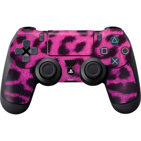 Pink Leopard Spots PS4 Controller Skin