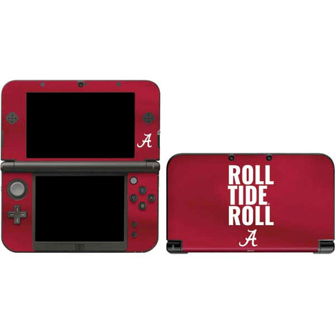 University of Alabama Roll Tide Roll 3DS XL 2015 Skin
