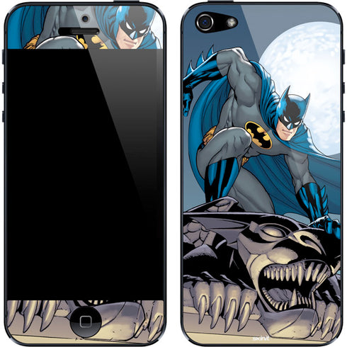 DC Comics Batman Action Pose 90's art iPhone 5/5s/5SE Skin