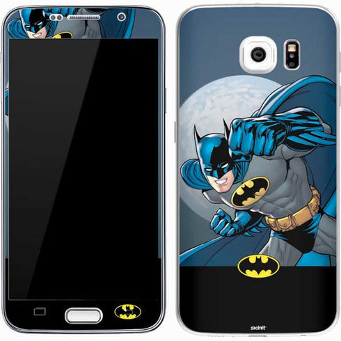 DC Comics Batman Action Pose 90's art Galaxy S7 Skin