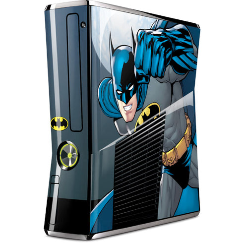 DC Comics Batman Action Pose 90's art Xbox 360 Slim (2010) Skin