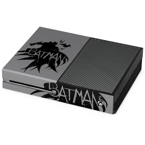DC Comics Batman Silhouette Art Xbox One Console Skin