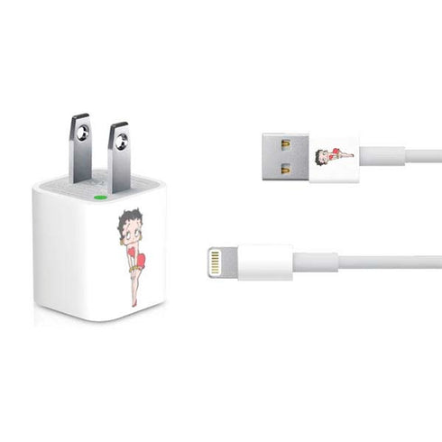 Betty Boop Pose iPhone Charger (5W USB) Skin