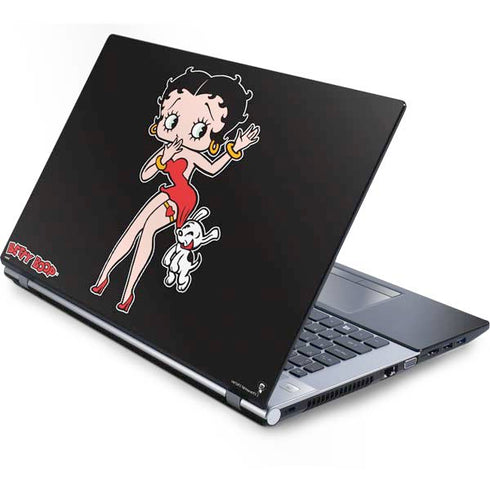 Betty Boop With Puppy Generic Laptop Skin