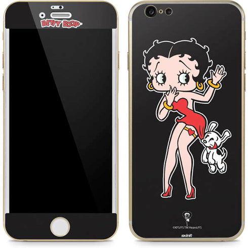 Betty Boop With Puppy iPhone 6/6s Skin