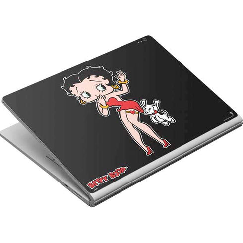 Betty Boop With Puppy Surface Book Skin