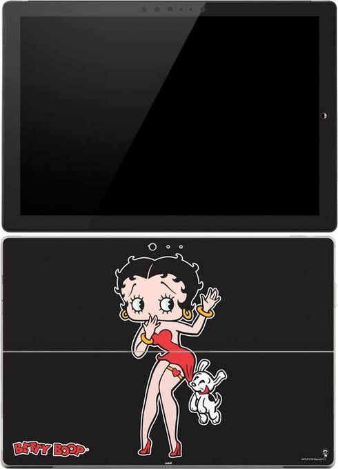 Betty Boop With Puppy Surface Pro 4 Skin