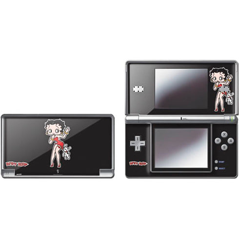 Betty Boop With Puppy DS Lite Skin