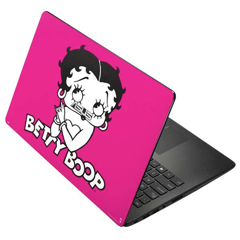 Betty Boop Pink Background Asus X502CA 15.6 Skin