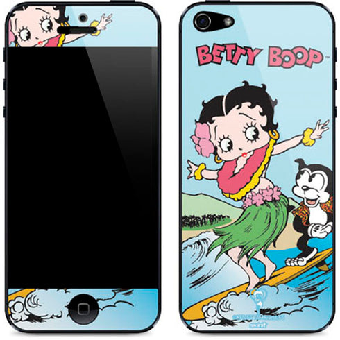 Betty Boop Surfing iPhone 5/5s/5SE Skin
