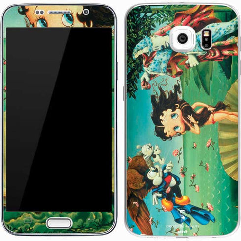 Betty Boop At Sea Galaxy S7 Skin