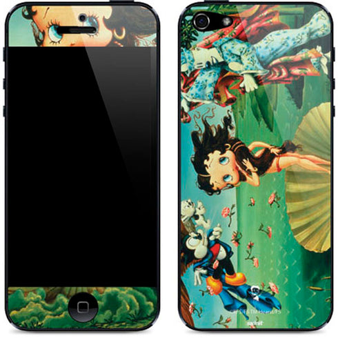 Betty Boop At Sea iPhone 5/5s/5SE Skin