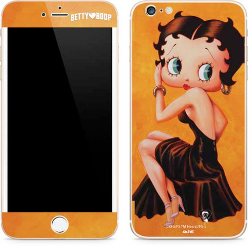 Betty Boop Little Black Dress iPhone 6/6s Plus Skin