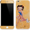 Betty Boop With Puppy Orange Background iPhone 6/6s Plus Skin