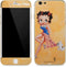 Betty Boop With Puppy Orange Background iPhone 6/6s Skin