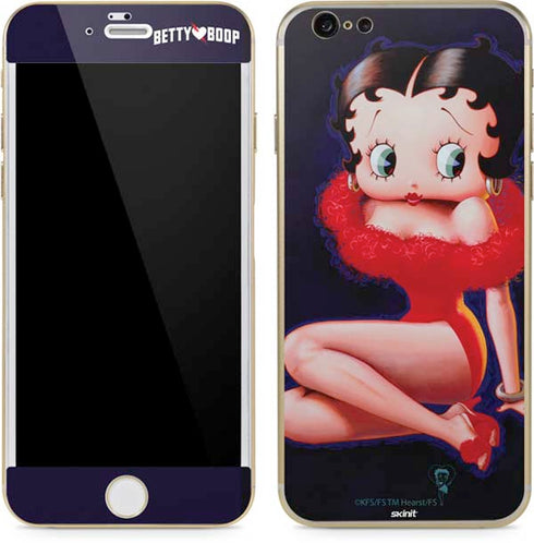 Betty Boop Red Dress iPhone 6/6s Skin
