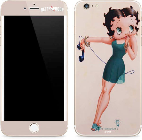 Betty Boop On the Phone iPhone 6/6s Plus Skin