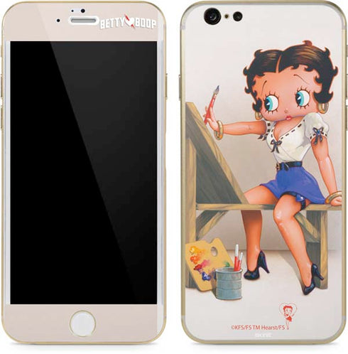 Betty Boop The Artist iPhone 6/6s Skin