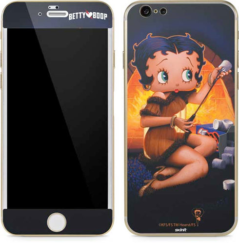 Betty Boop Roasting Marshmallows iPhone 6/6s Skin