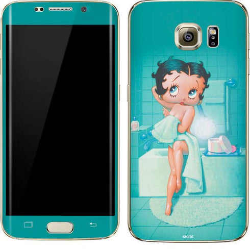 Betty Boop Bathing Galaxy S7 Edge Skin
