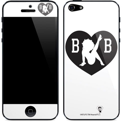 Betty Boop BW iPhone 5/5s/5SE Skin