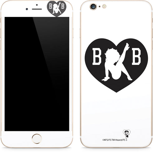 Betty Boop BW iPhone 6/6s Plus Skin
