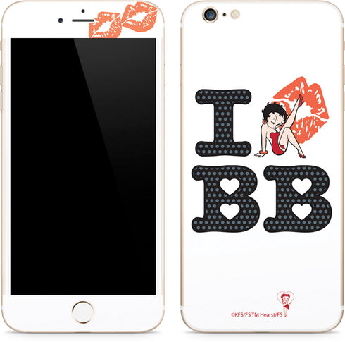 Betty Boop I Love BB iPhone 6/6s Plus Skin