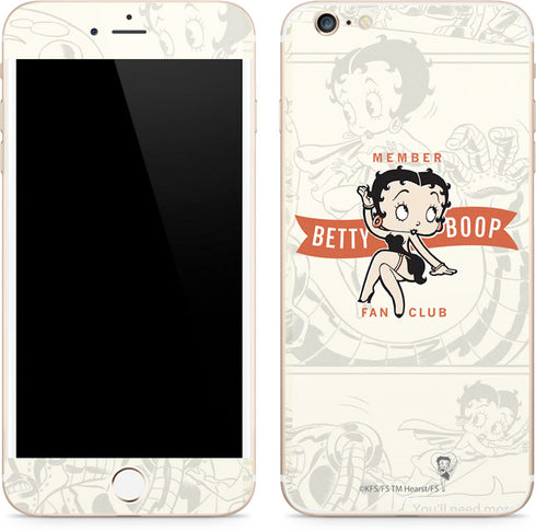 Betty Boop Member Fan Club iPhone 6/6s Plus Skin
