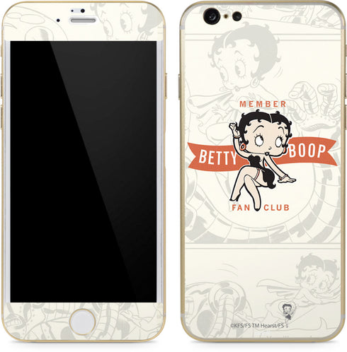 Betty Boop Member Fan Club iPhone 6/6s Skin