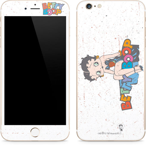 Betty Boop Splatter iPhone 6/6s Plus Skin