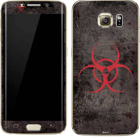 Biohazard Red Galaxy S7 Edge Skin