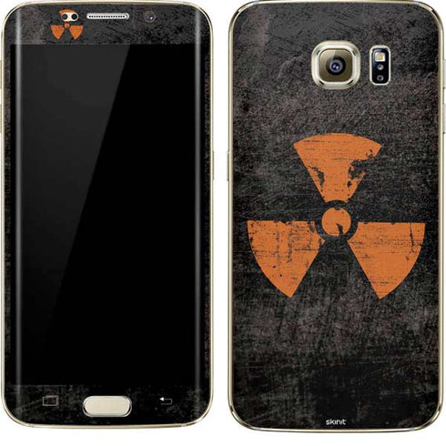 Radioactivity Black Galaxy S7 Edge Skin