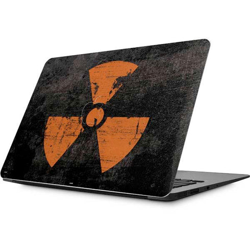 Radioactivity Black Apple MacBook Skin