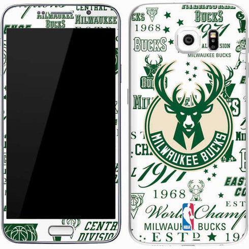 NBA Milwaukee Bucks Historic Blast New Galaxy S7 Skin
