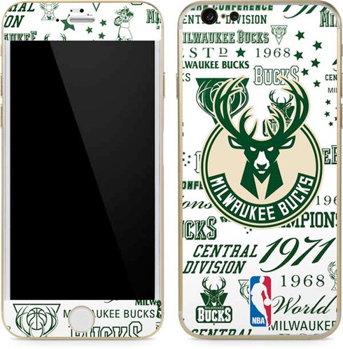 NBA Milwaukee Bucks Historic Blast New iPhone 6/6s Skin