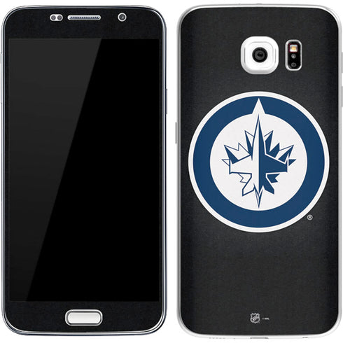 NHL Winnipeg Jets Black Background Galaxy S7 Skin