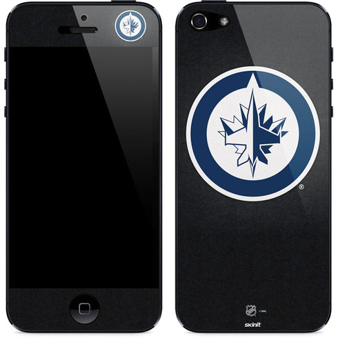 NHL Winnipeg Jets Black Background iPhone 5/5s/5SE Skin