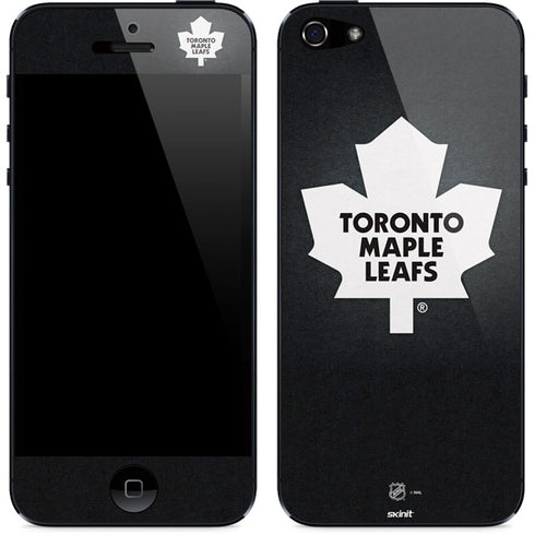 NHL Toronto Maple Leafs Black Background iPhone 5/5s/5SE Skin