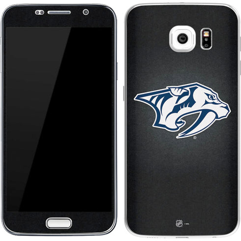 NHL Nashville Predators Black Background Galaxy S7 Skin