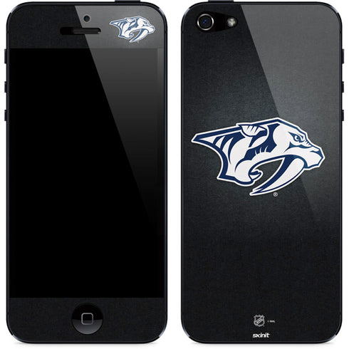 NHL Nashville Predators Black Background iPhone 5/5s/5SE Skin