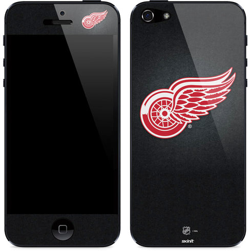NHL Detroit Red Wings Black Background iPhone 5/5s/5SE Skin