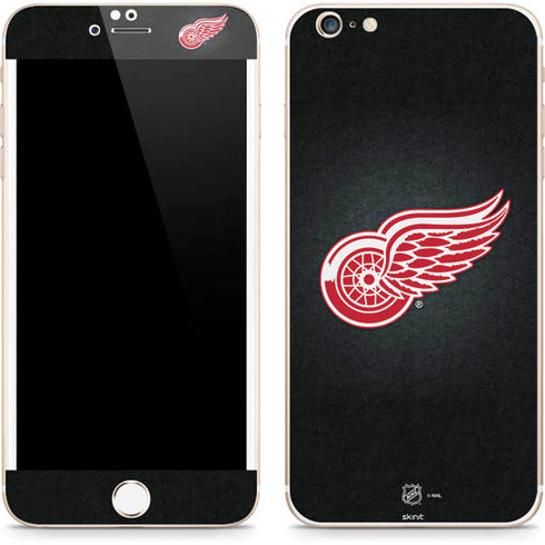 NHL Detroit Red Wings Black Background iPhone 6/6s Plus Skin