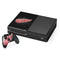 NHL Detroit Red Wings Black Background Xbox One Console and Controller Bundle Skin