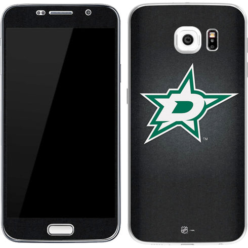 NHL Dallas Stars Black Background Galaxy S7 Skin