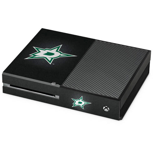 NHL Dallas Stars Black Background Xbox One Console Skin