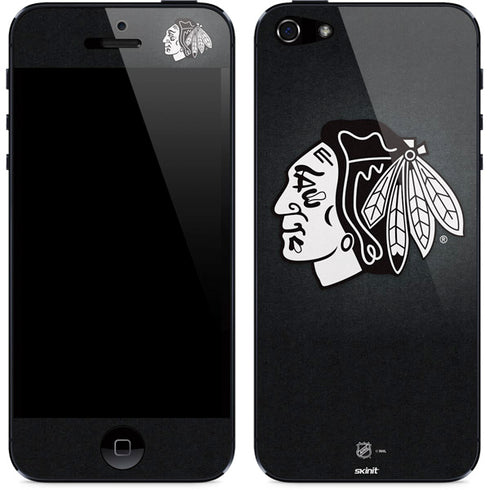 NHL Chicago Blackhawks Black Background iPhone 5/5s/5SE Skin