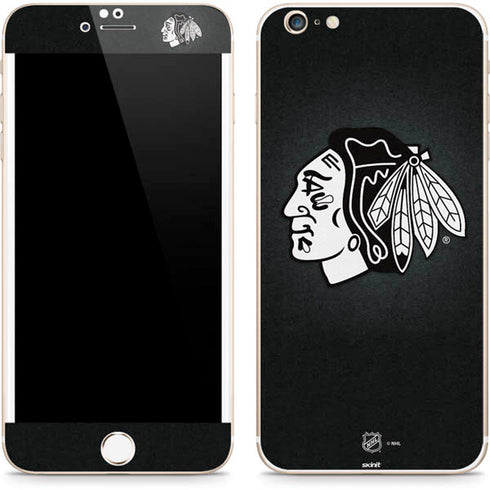 NHL Chicago Blackhawks Black Background iPhone 6/6s Plus Skin